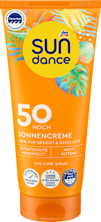 Krema za zaščito pred soncem, ZF 50 (visoka zaščita) sundance
