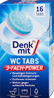 Tablete za čišćenje WC šolje (16x25g) Denkmit