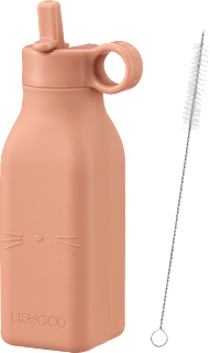 Trinkflasche Katze, tuscany rose (18x6x6 cm), 1 St