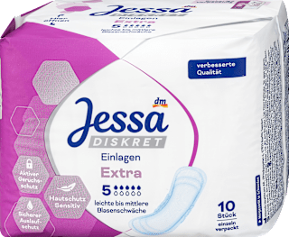 Assorbenti per l'incontinenza Diskret Extra Jessa DISKRET