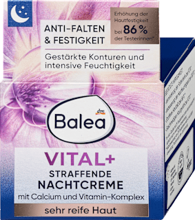 Nočna krema za obraz VITAL+ Balea