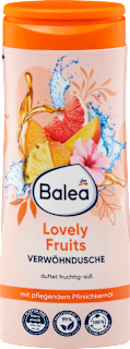 Negovalni gel za tuširanje Lovely Fruits Balea
