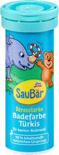 Dečija boja za kupanje - 10 tableta, više vrsta SauBär