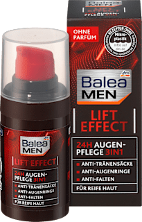Krema za nego kože pod očmi 3 v 1 LIFT EFFECT Balea MEN