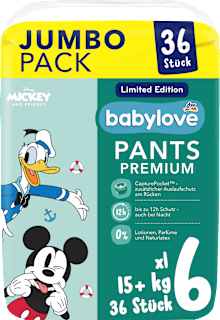 Premium plenkové kalhotky, velikost 6 Jumbopack babylove