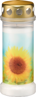 Grabkerze Sonnenblume Profissimo