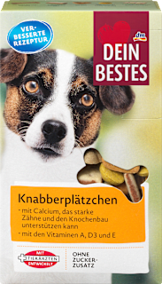 Chrumkavé placky pre psy Dein Bestes
