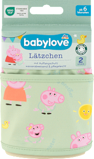 Lätzchen Peppa Wutz Polyester babylove