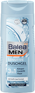 Gel za tuširanje Sensitive 3 v 1 Balea MEN