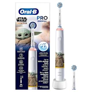 Elektrische Zahnbürste Kinder PRO Junior Grogu/Starwars, ab 6 Jahren Oral-B