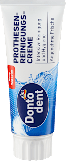 Crema per la pulizia di protesi dentali Dontodent