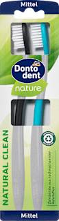 NATURAL CLEAN nature četkice za zube - srednje tvrda Dontodent