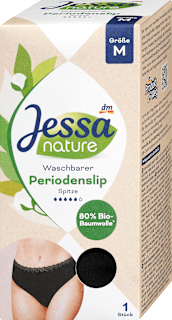 nature menstrualne perive gaćice sa čipkom, veličina M Jessa