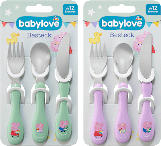 Pribor za jelo - Peppa Pig, više vrsta babylove