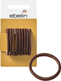 Haargummis braun ebelin