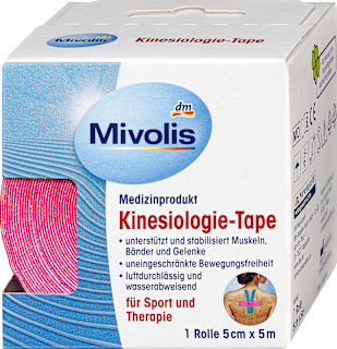 Bandă kinesiologica 5m Mivolis