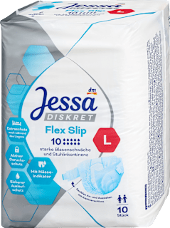 Hygienické inkontinenčné nohavičky Flex Slip, veľ. L Jessa DISKRET