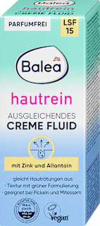Hautrein fluid krema za lice, SPF 15 Balea
