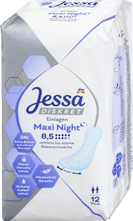 Assorbenti per incontinenza Maxi Night Jessa DISKRET