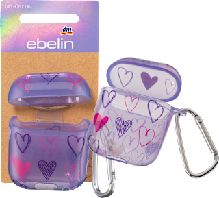 Etui na słuchawki z nadrukiem serca J23 ebelin