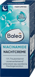 Noćna krema za lice – niacinamid Balea