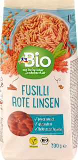 Tjestenina fusilli od crvene leće dmBio