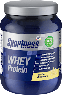 syrovátkový WHEY protein s vanilkovou příchutí Sportness