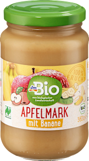 Fruchtmark Apfel mit Banane dmBio