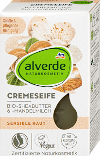 Čvrsti sapun sa ši puterom i bademovim mlekom alverde NATURKOSMETIK