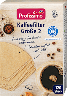 Filtar za kavu – veličina 2 Profissimo