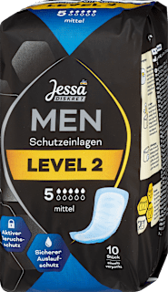 Men Einlagen Inkontinenz Level 2 Mittel Jessa DISKRET