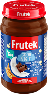 Good Night mliječna kašica od prosenih pahuljica i kakaa, 6+mj. Frutek