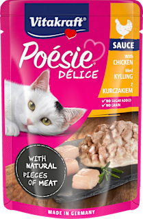 Hrana za odrasle mačke Poésie Délice s piščančjimi prsi Vitakraft