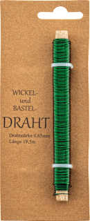 Basteldraht grün KUWOPA