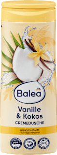 Krémový sprchovací gél Vanille & Cocos Balea