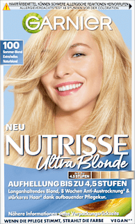 Nutrisse Creme aufhellende Pflege-Haarfarbe - Nr. 100 Sommerblond GARNIER NUTRISSE