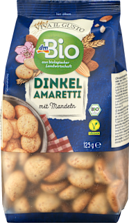 Amaretti kolači spelta i badem dmBio