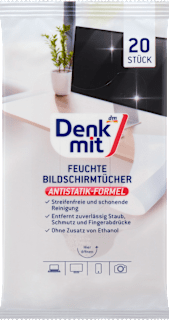 Șervețele umede curățare ecran Denkmit