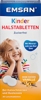 Kinder Halstabletten Emsan