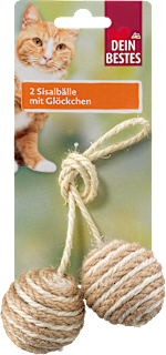 Katzenspielzeug Sisabälle mit Glöckchen Dein Bestes