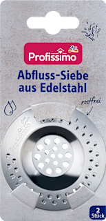 Abflusssiebe aus Edelstahl Profissimo