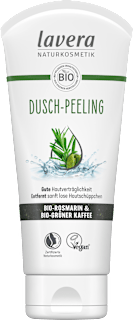Körperpeeling Bio-Rosmarin & -Grünem Kaffee lavera NATURKOSMETIK