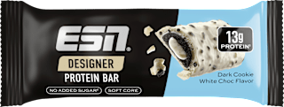 Proteinriegel Designer Bar, Dark Cookie White Chocolate Geschmack ESN