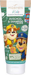 Kids sprchový gel + šampon a balzám na vlasy borůvková vůně Paw Patrol Mabyen