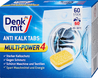 Vízkőoldó tabletta mosógépbe Denkmit