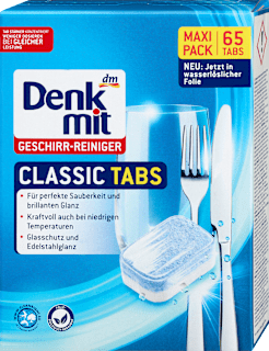 Tablete pentru mașină de spălat vase Classic Denkmit