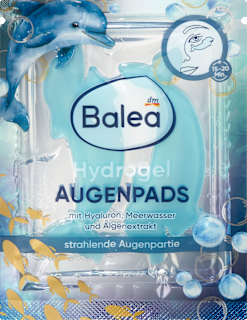 Hydrogel jastučići za područje ispod očiju - delfin, 1 par Balea