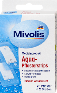 Vodootporni transparentni flasteri Mivolis