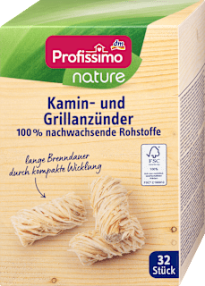 Разпалки за камина и барбекю nature Profissimo