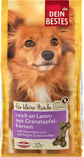 Hrană pentru câini cu carne de Miel și Rodie Dein Bestes